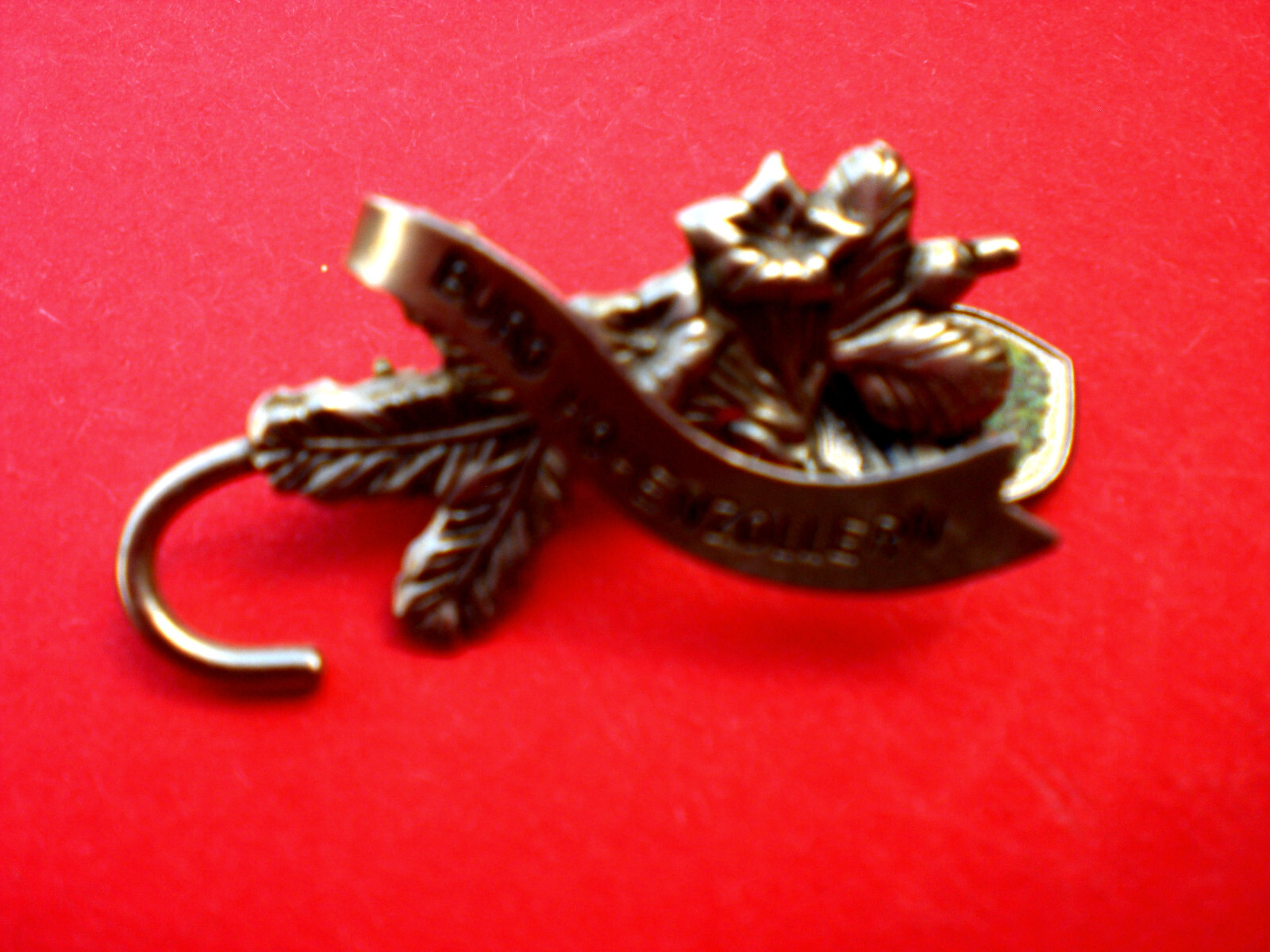 Pin hatpin hiking pin HOCHZOLLERN CASTLE circa 1960s