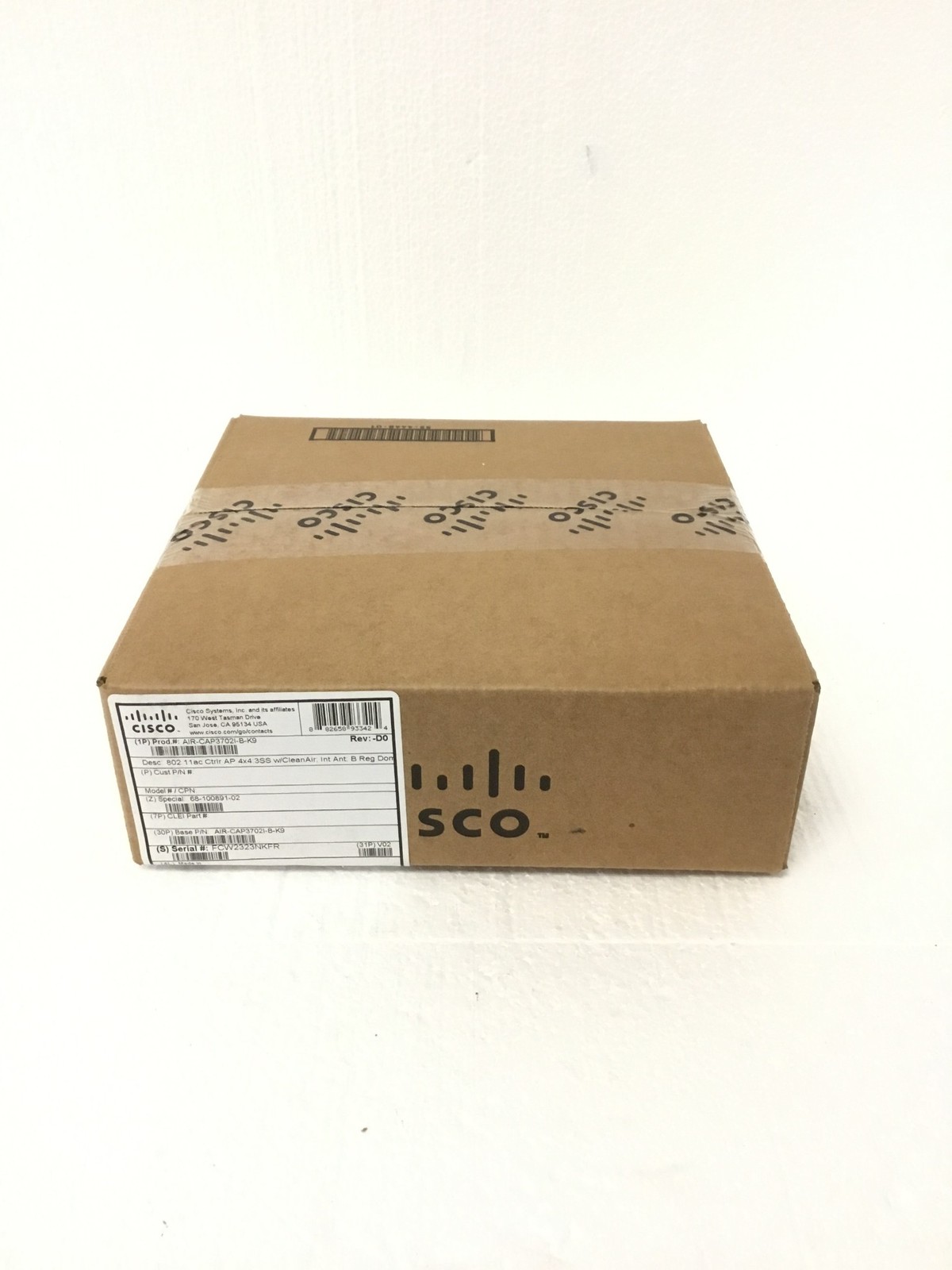 NEW Cisco AIR-CAP3702I-B-K9 Aironet 3702I 802.11ac Access Point FREE SHIPPING