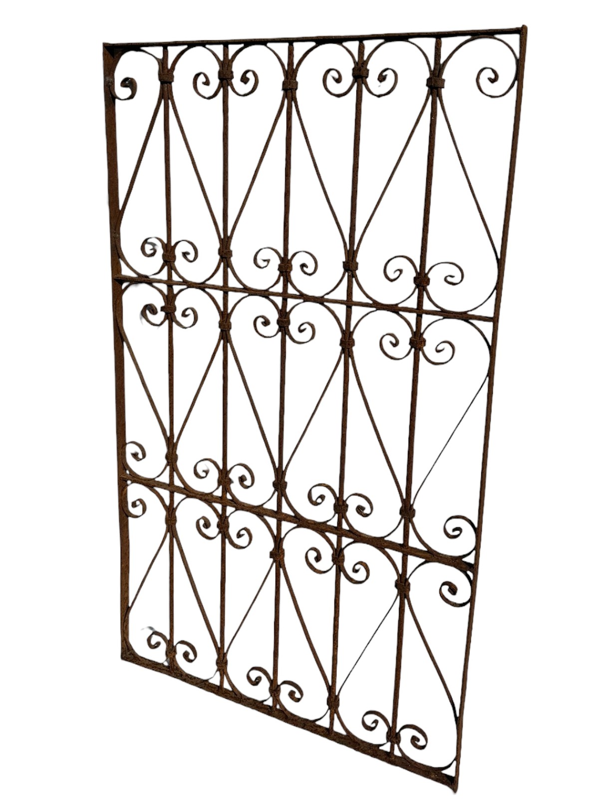 Antique Wrought Iron 53" Tall Gate GA20655