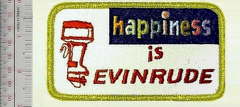 Evinrude Outboard Dealers & Employees 1970s Happiness is Evinrude NO TARIFF