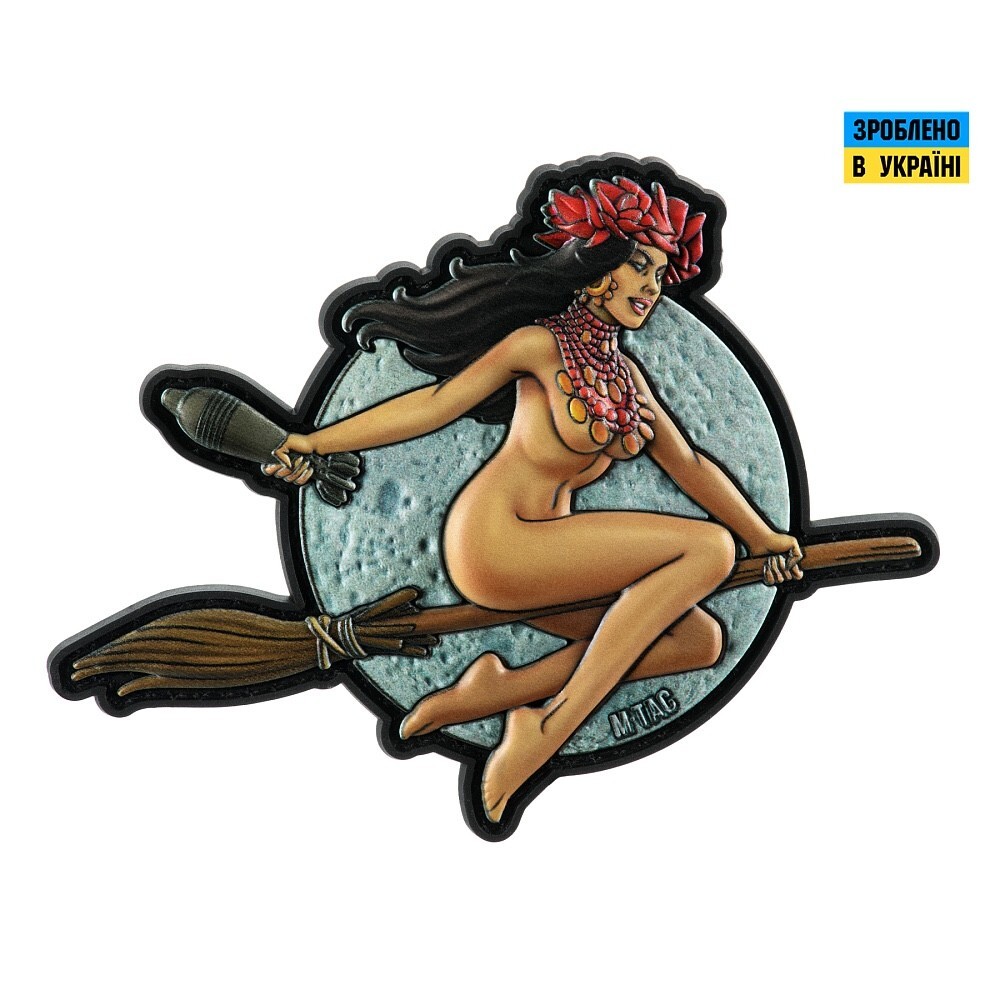 TACTICAL UKRAINE Morale Patch Tactical girl PVC 3D folk war