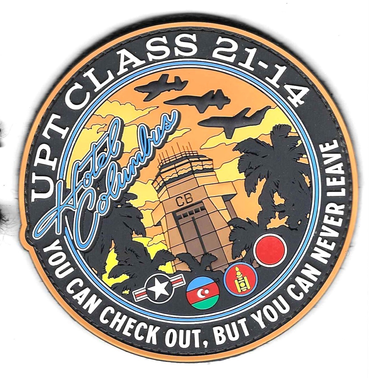 USAF Pilot Training Class Patch 21-14  Columbus  AFB