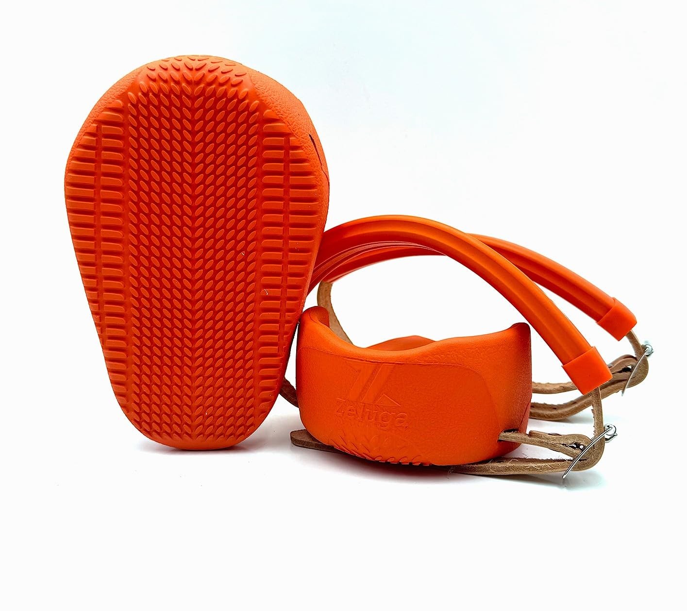15-498 Knee Saver Knee Pads with Double Leather Strap, Anti-Skid Rubber Shied...