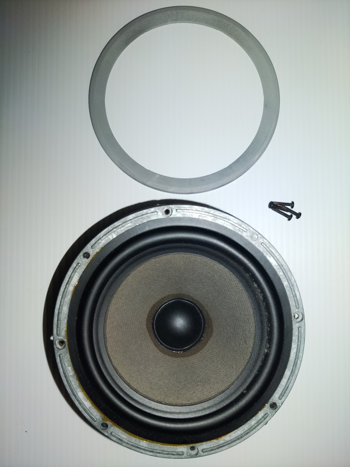 Vintage B&W Bowers & Wilkins BN 1502 Bass & Midrange Driver Tested Working 8 Ohm