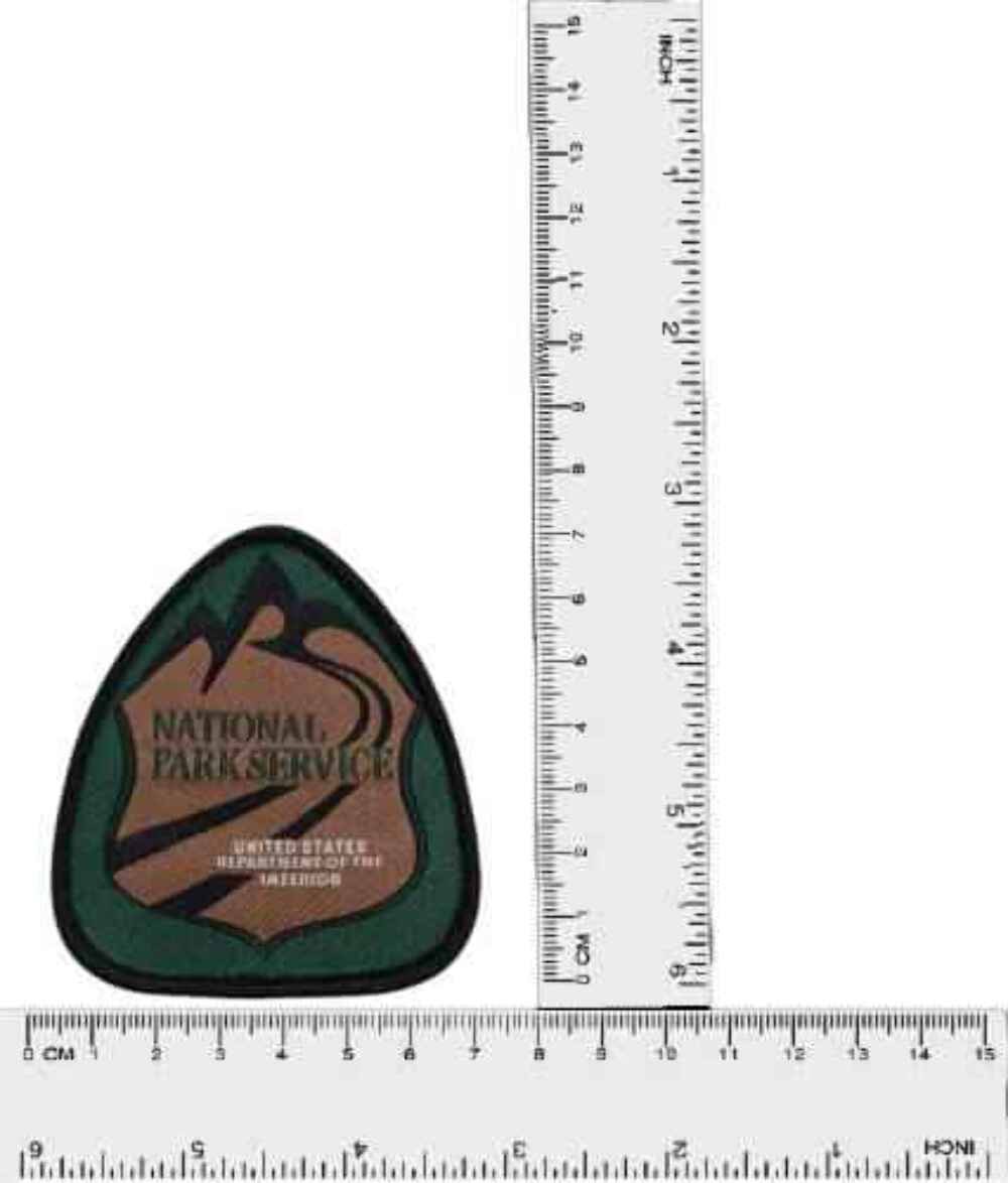 Vintage Park Ranger Embroidered Iron-On Patch