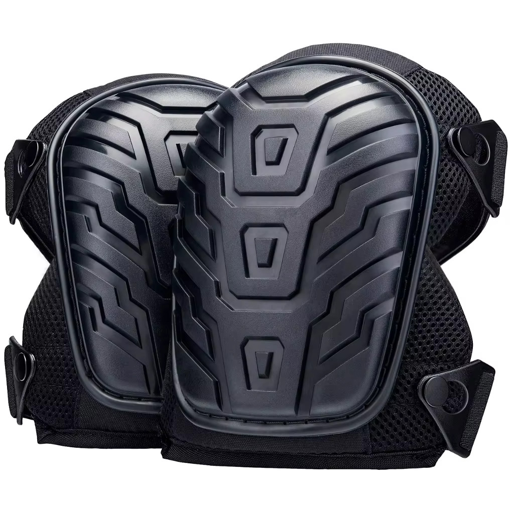 1 PC Ultra-Duty Adjustable Knee Pads with Double Straps for Maximum Comfort