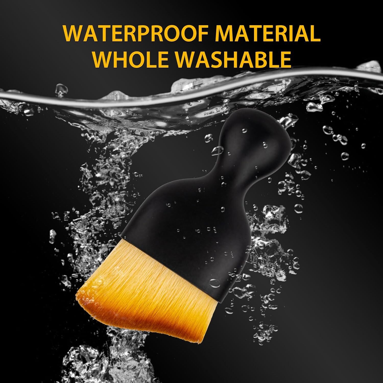 Auto Car Detailing Brush Dusting Brush, Soft Bristles Car Interior Cleaning Tool