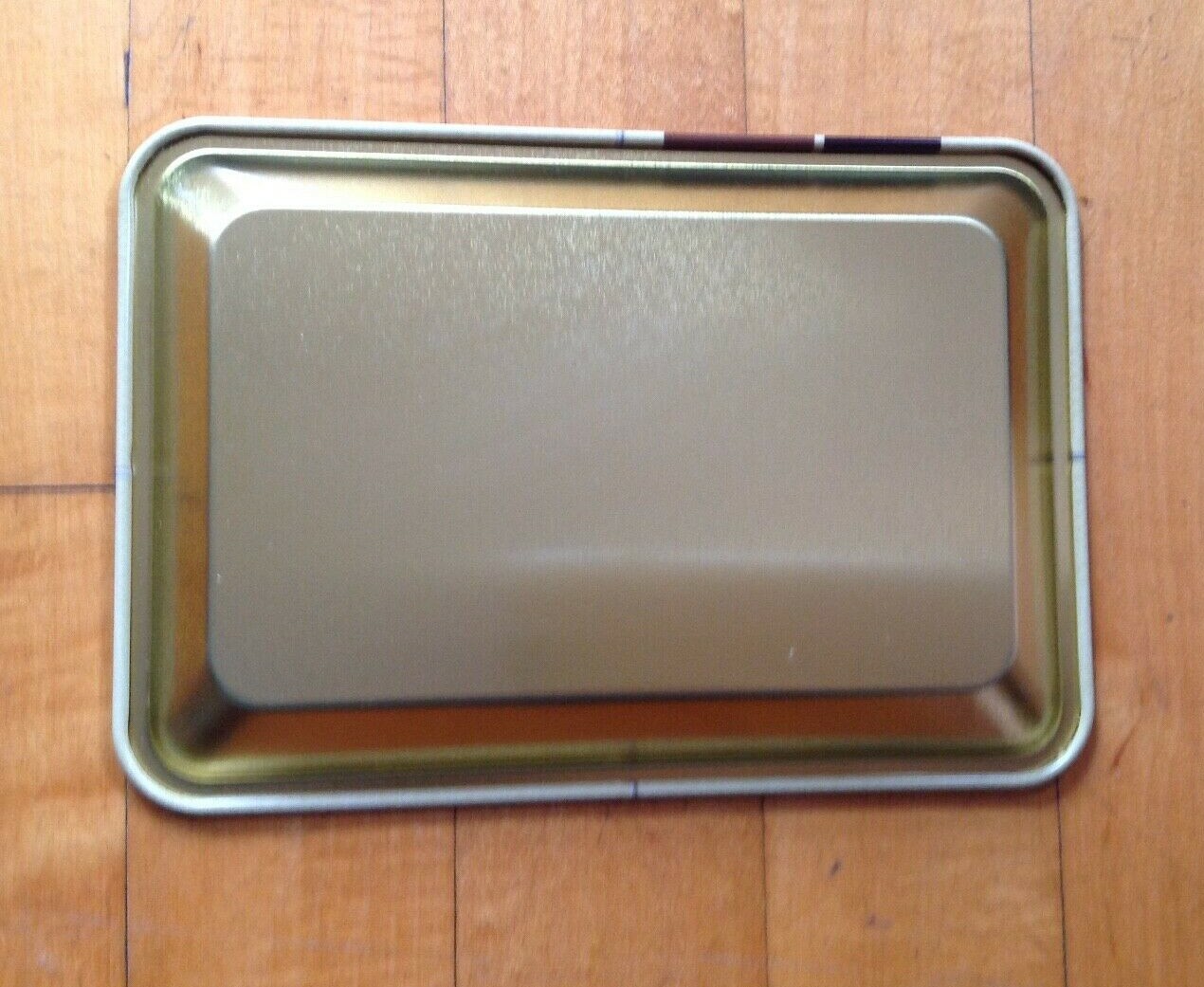 RAW "MINI" Rolling TRAY Vintage Style Metal Small Rolling Tray 7 x 5 Authentic