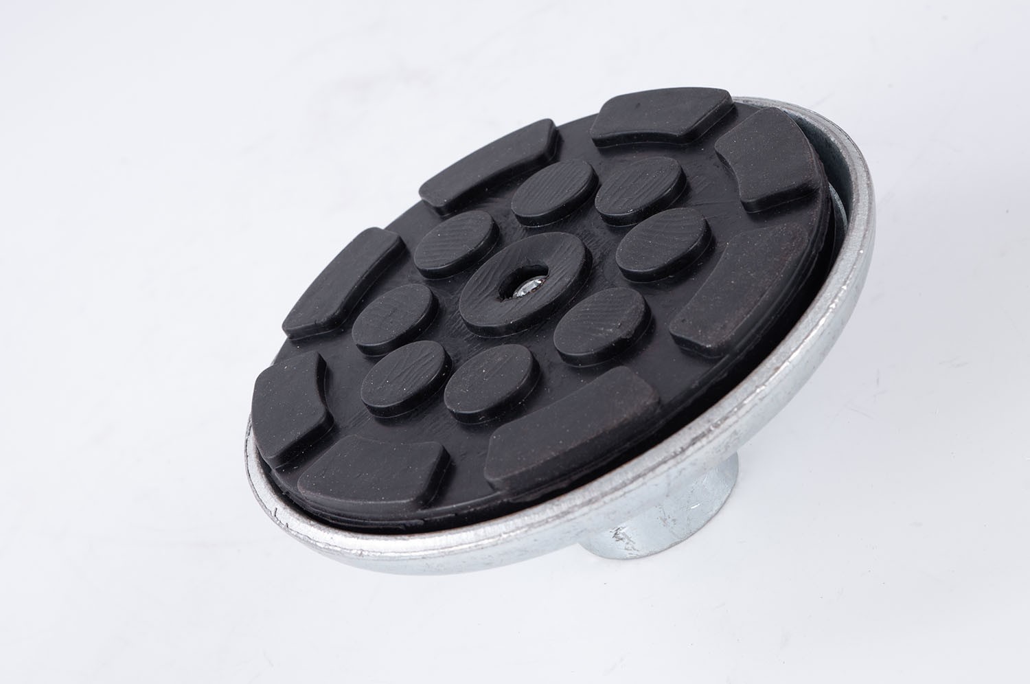 For Atlas Automotive Equipment Round Lift Pad With Rubber Pad (1 1/2" Peg)