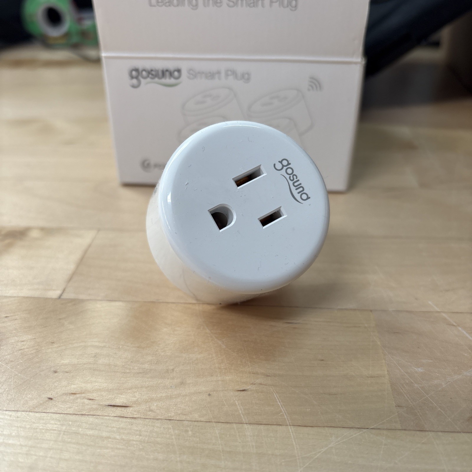 Gosund WP3-4 Wi-Fi Mini 10A 2.4GHz Smart Plug - White - 4 Packs