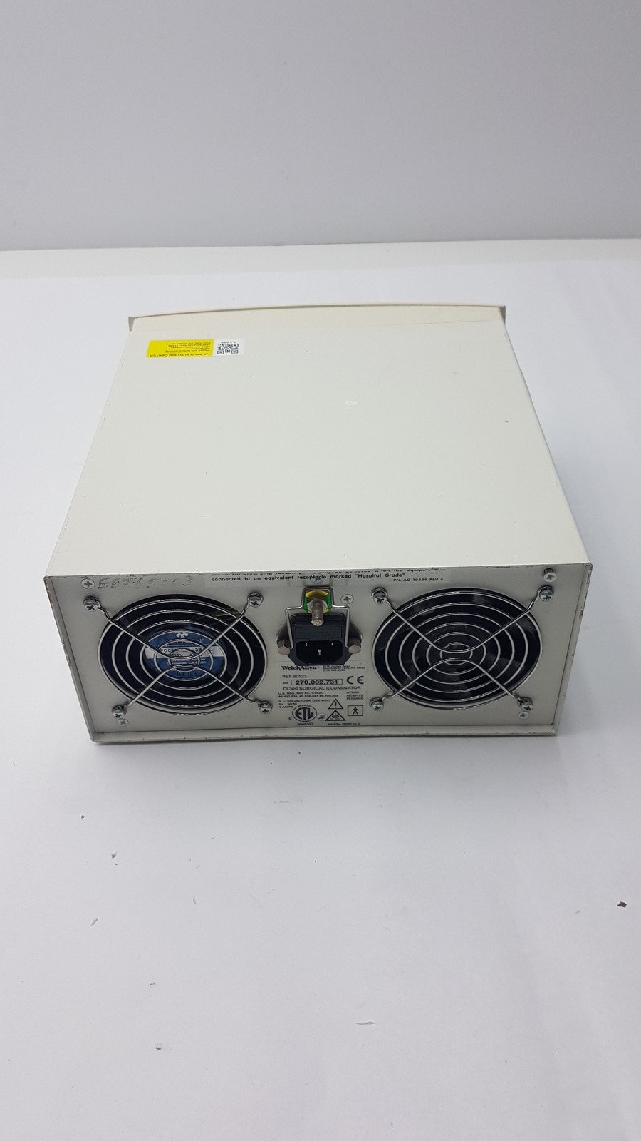 Welch Allyn CL300 Illuminator Light Source 90123, 120 V, 5.0 Amps