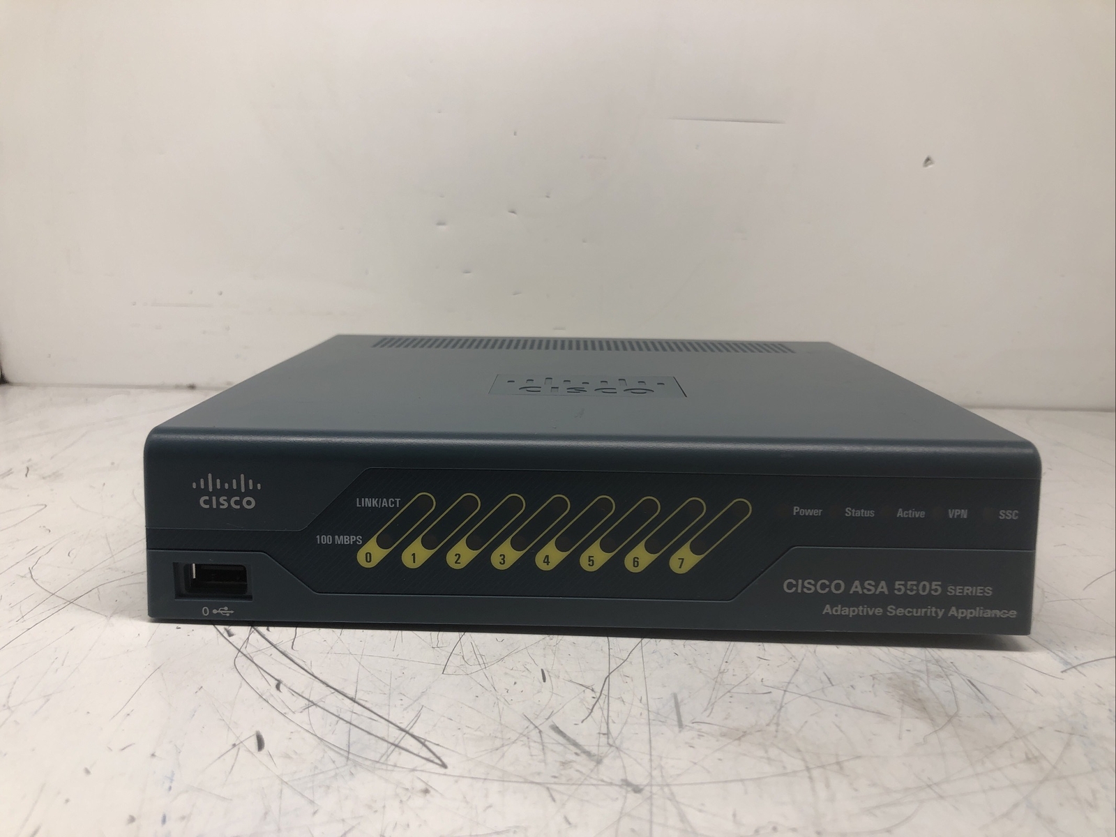 Cisco ASA 5505 Series Adaptive Firewall Security Appliance *NO POWER SUPPLY*
