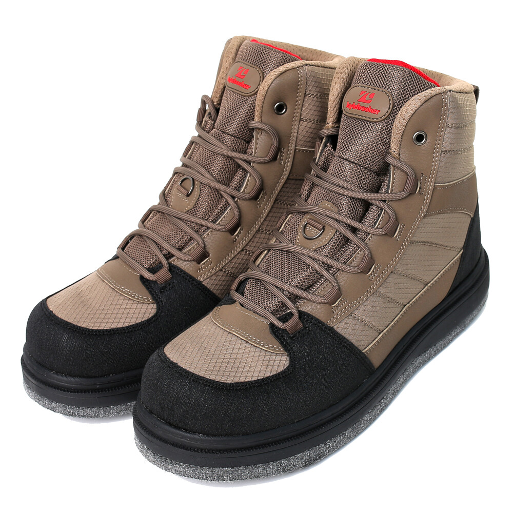 Men's Fishing Wading Boots Felt Sole  Anti-Slip Hunting Felt Bottom Waders Shoes
