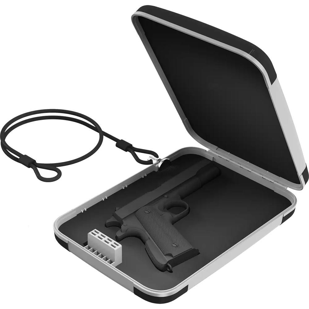 Hornady Treklite Lock Box Safe with TSA Approved Combination Lock 95262 Black
