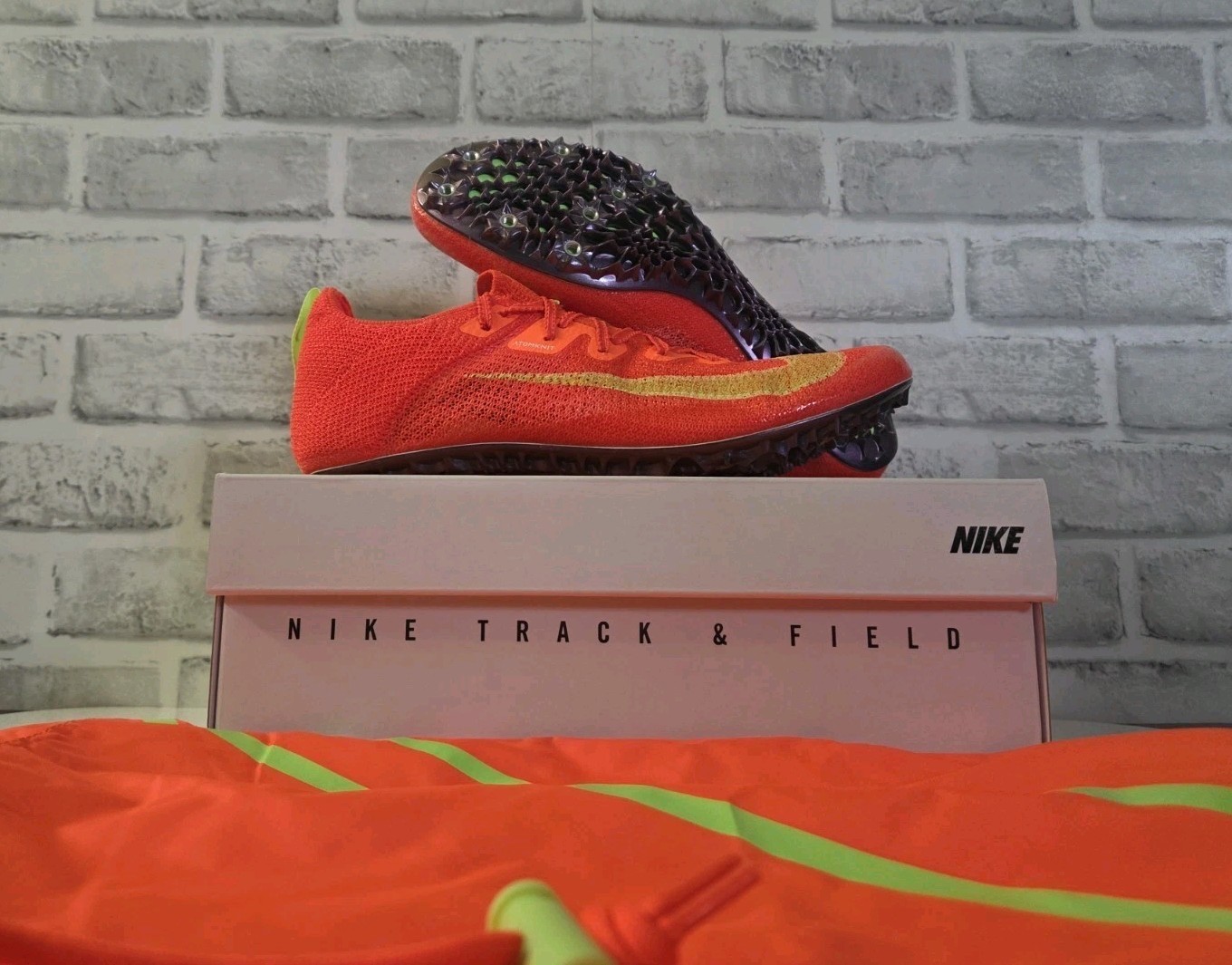 Nike Zoom Superfly Elite 2 Crimson Track & Field Mens Size 8.5 FZ9662-600 NEW