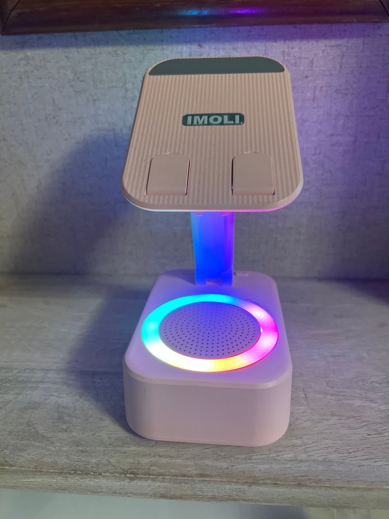 IMOLI Adjustable LED Speaker Stand