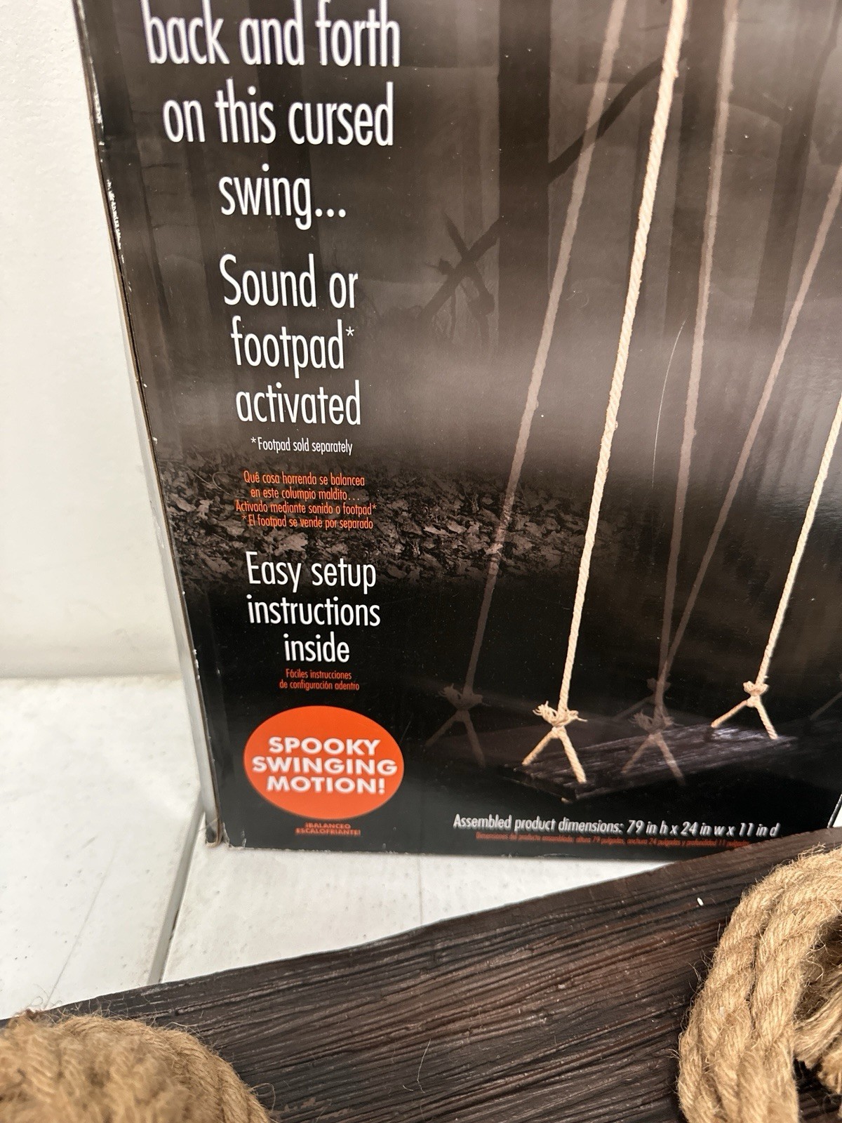 GHOST SWING HALLOWEEN
