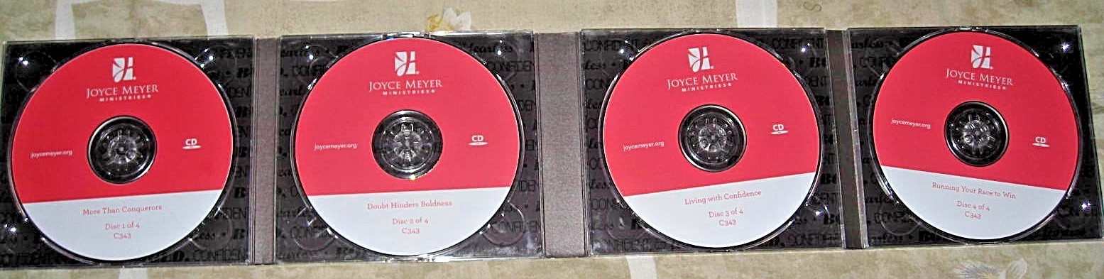 Joyce Meyer - Bold Confident & Fearless 4CD