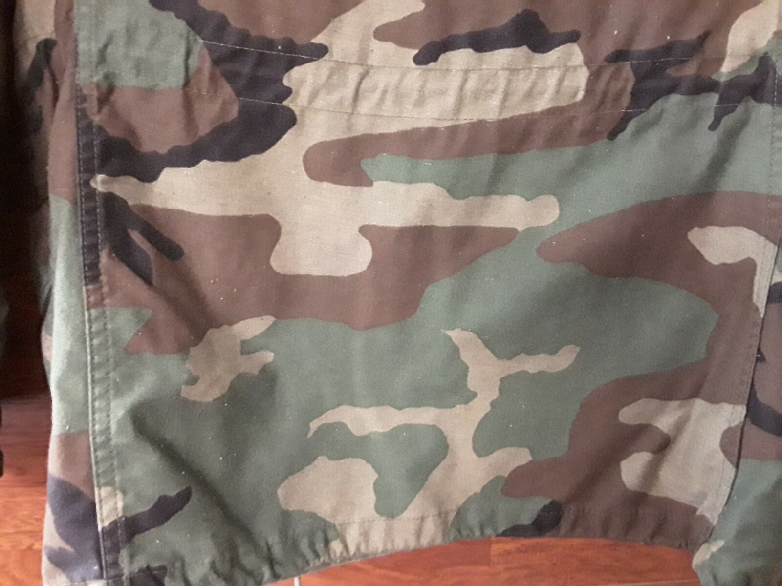 U.S Army Camo Winter Coat Size Small