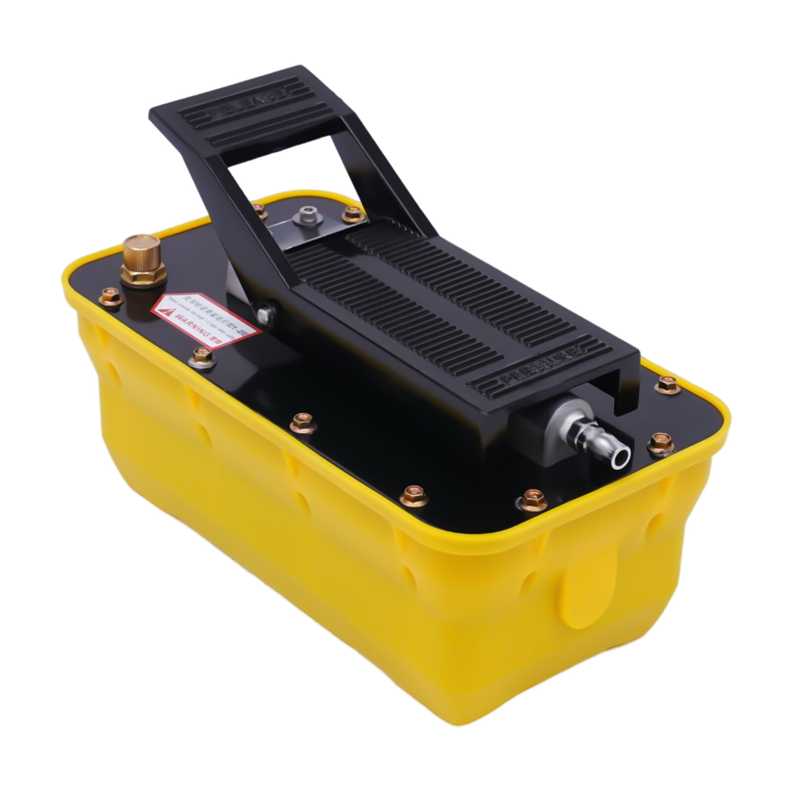 10,000 PSI Hydraulic Air Foot Pedal Pump For Auto Body Frame Machines Press