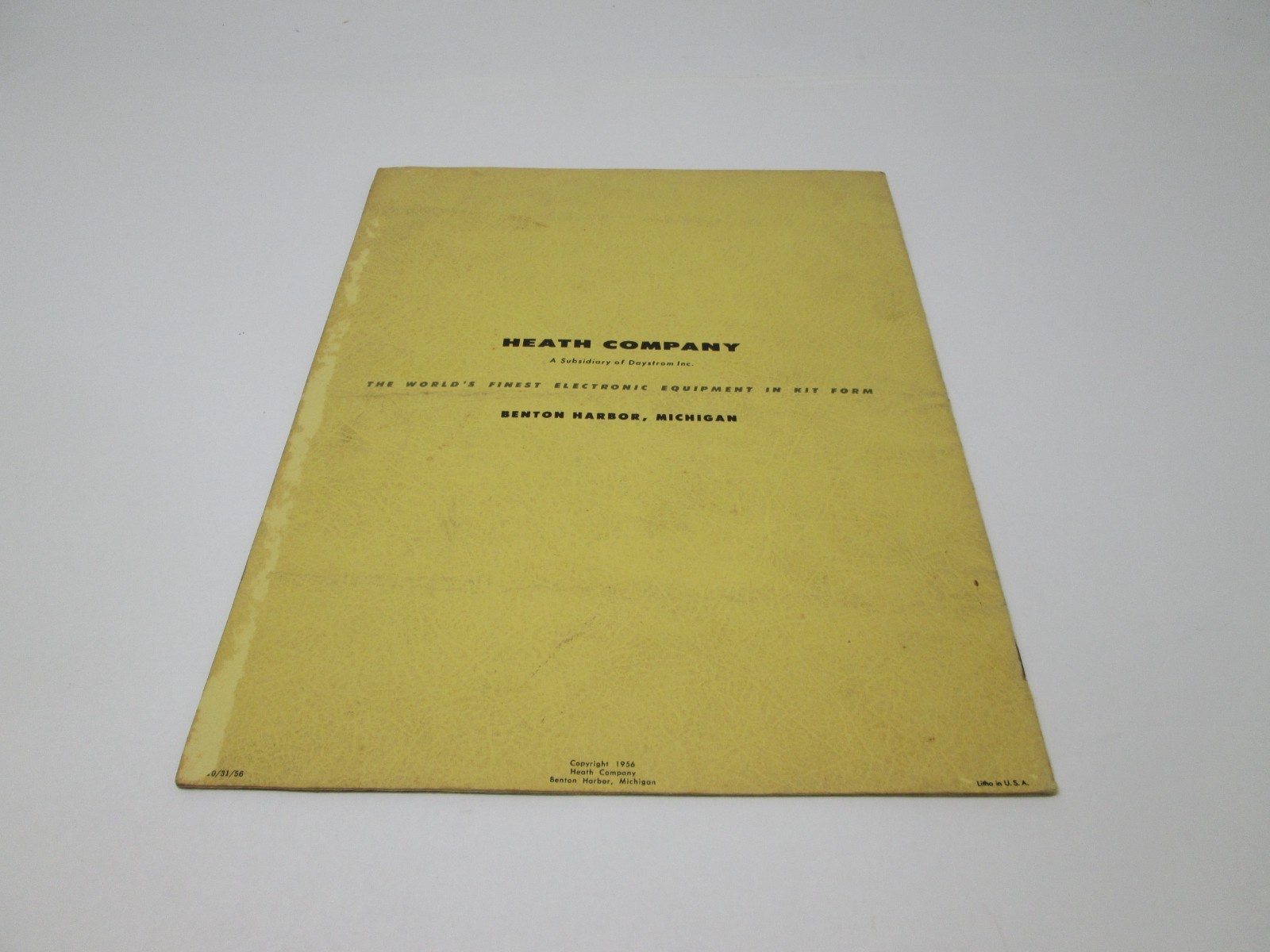 Heathkit Assembly Manual VT-1 Vibrator