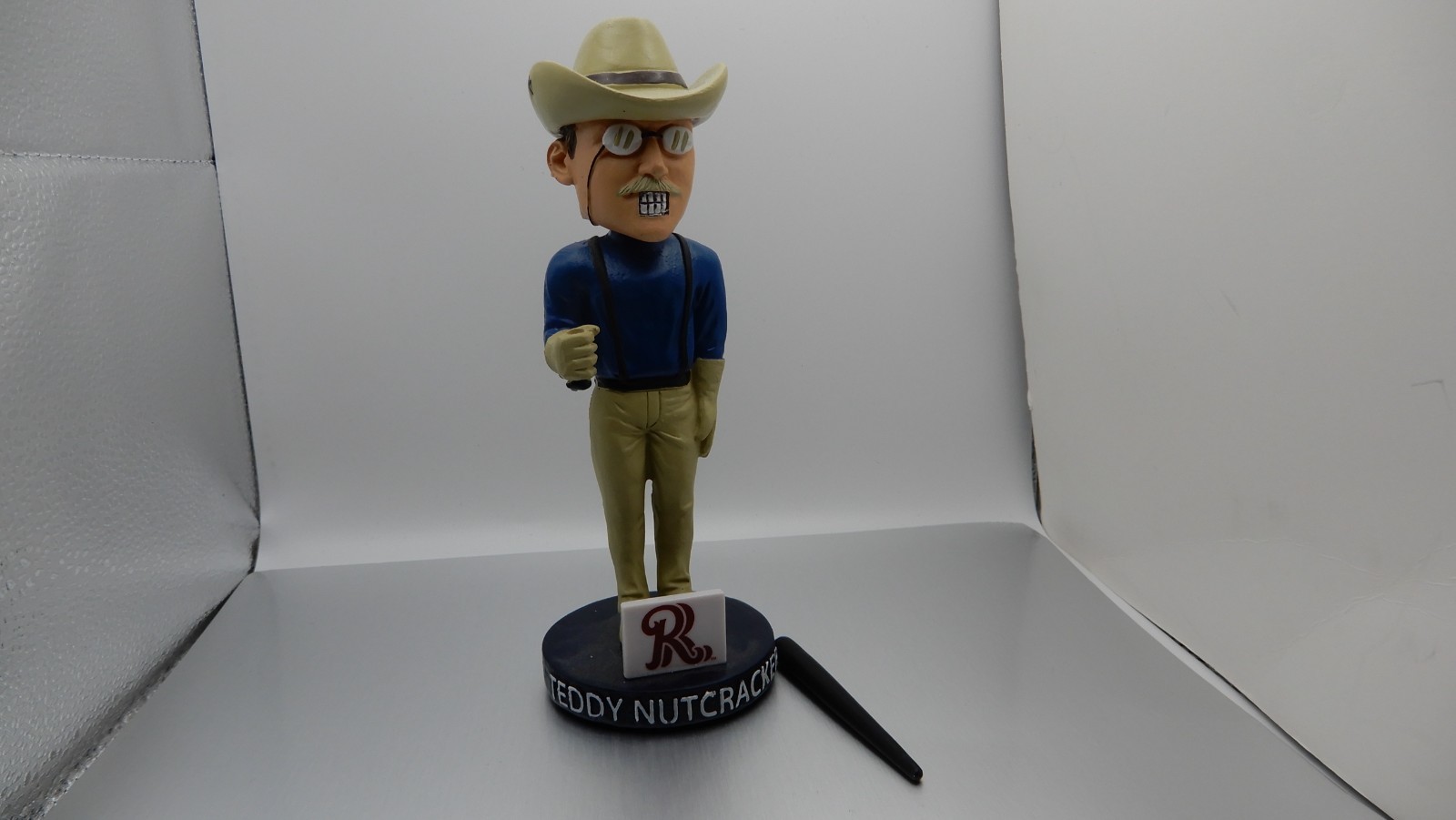 Frisco Roughriders Baseball Teddy Roosevelt Nutcracker Bobblehead Texas Rangers