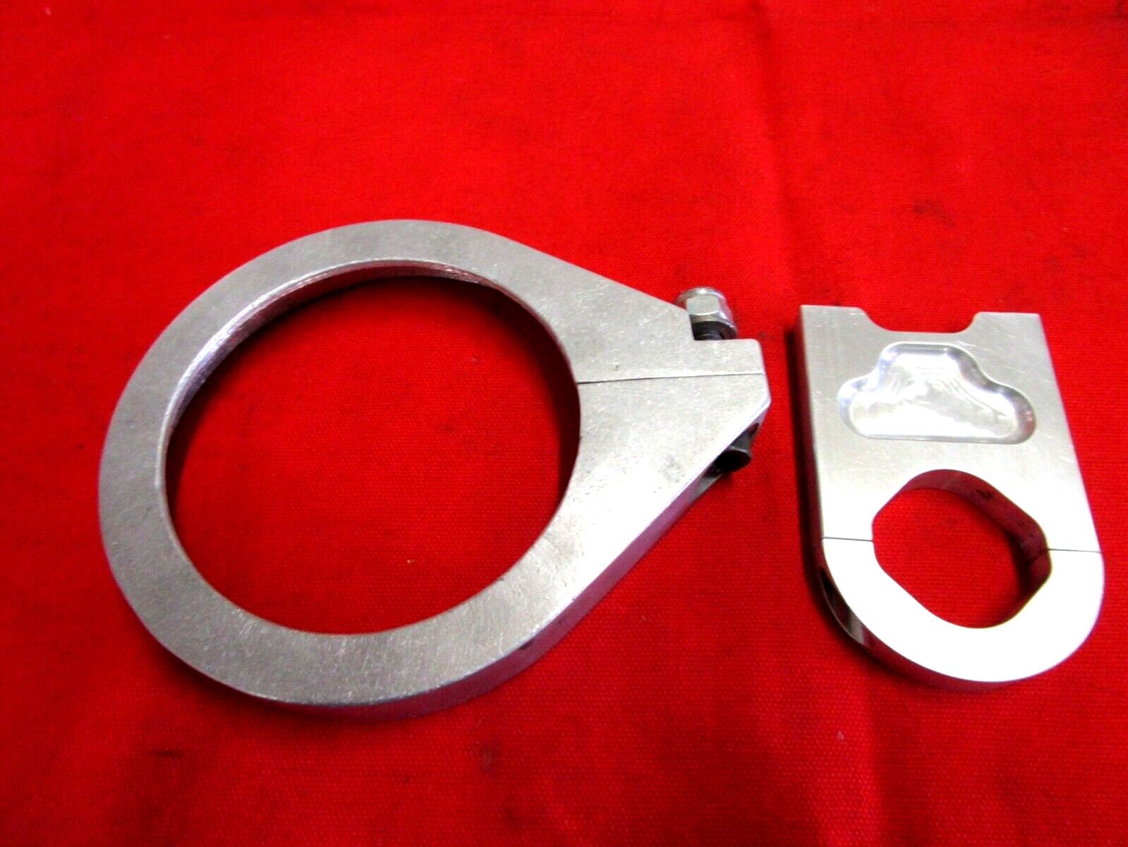ALUMINUM BILLET BOTTLE MOUNTING BRACKETS FOR 4" DIAMETER BOTTLE