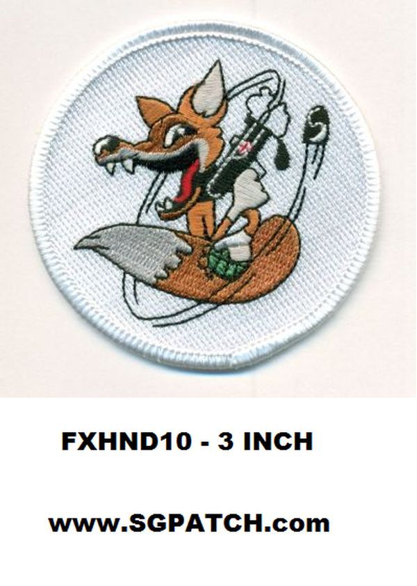 Foxhound Patch original logo - FXHND10