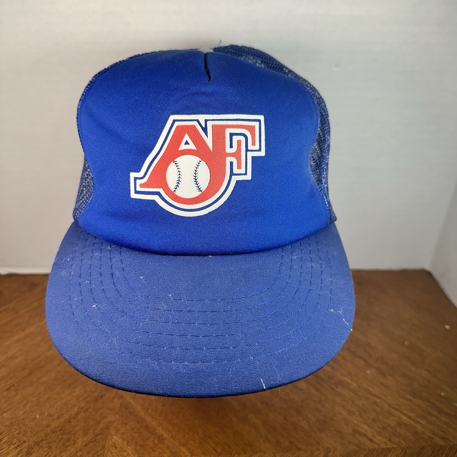 Vintage 1980's Appleton Foxes MILB Snapback Mesh Trucker Hat Cap