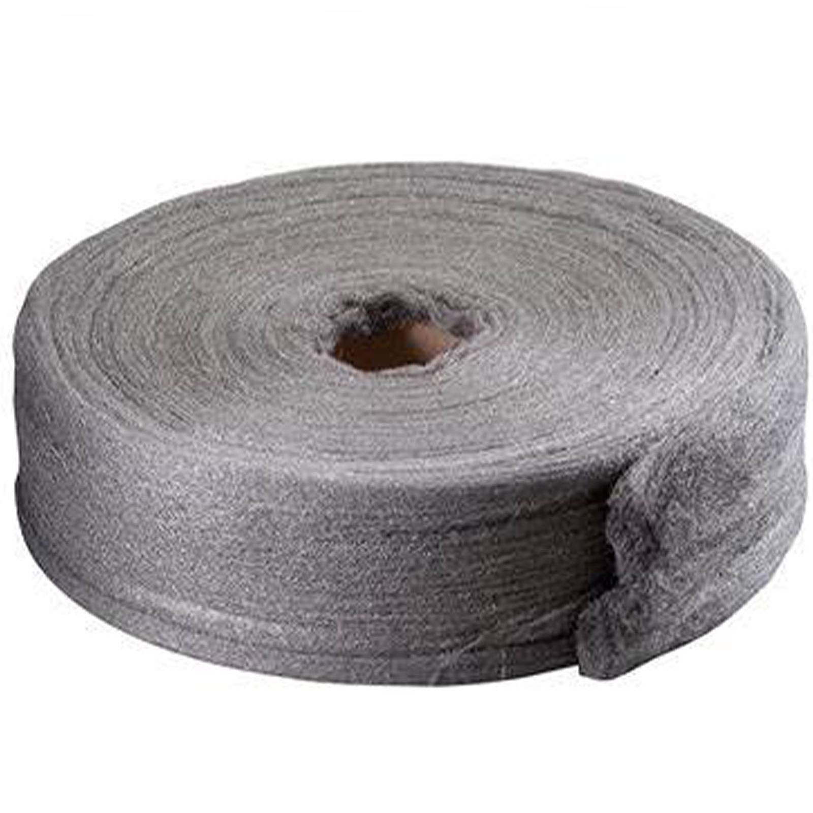 Grade 0000 Steel Wool 5lb Steel Wool Roll Steel Wool 0000 for Cleaning, Remove R