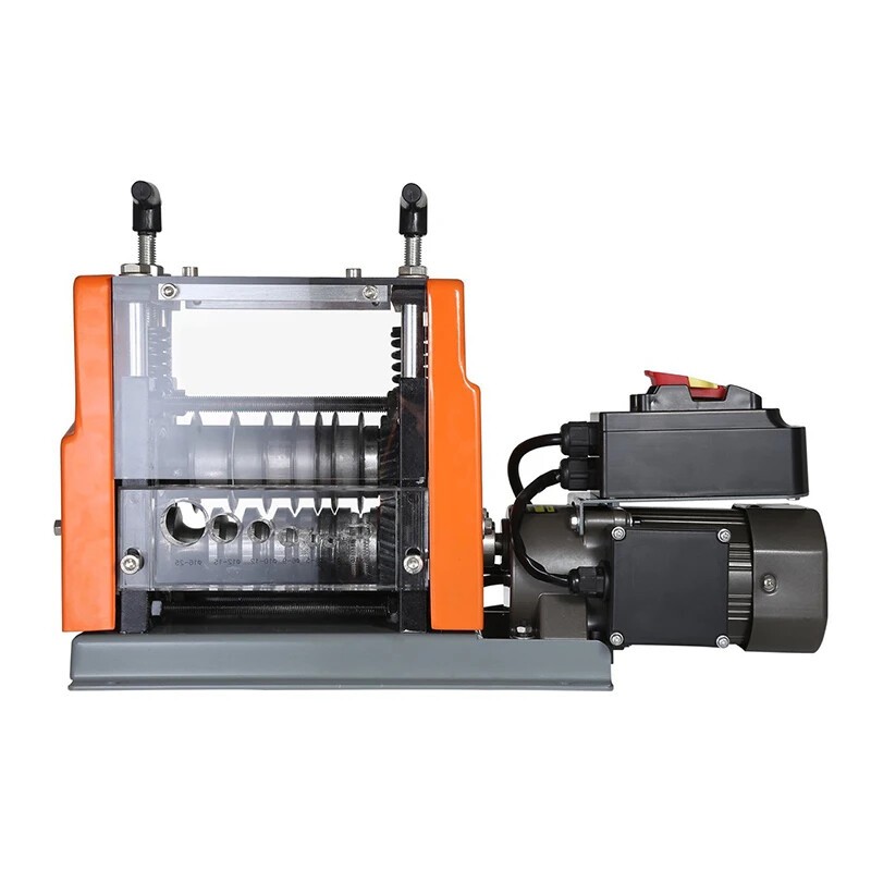 1.5-25 Mm Electric Motorized Cable Stripper 7 Channels for Scrap Copper Recycly