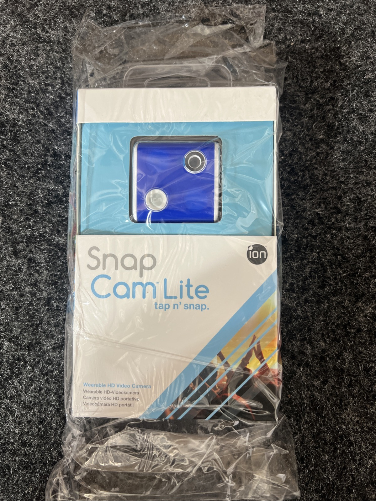 New and Sealed  iON  Sports Action Body Wearable Camera 1046 Lite Snap Cam