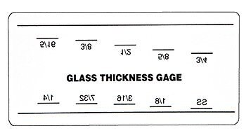 CRL Glass Thickness Gauge