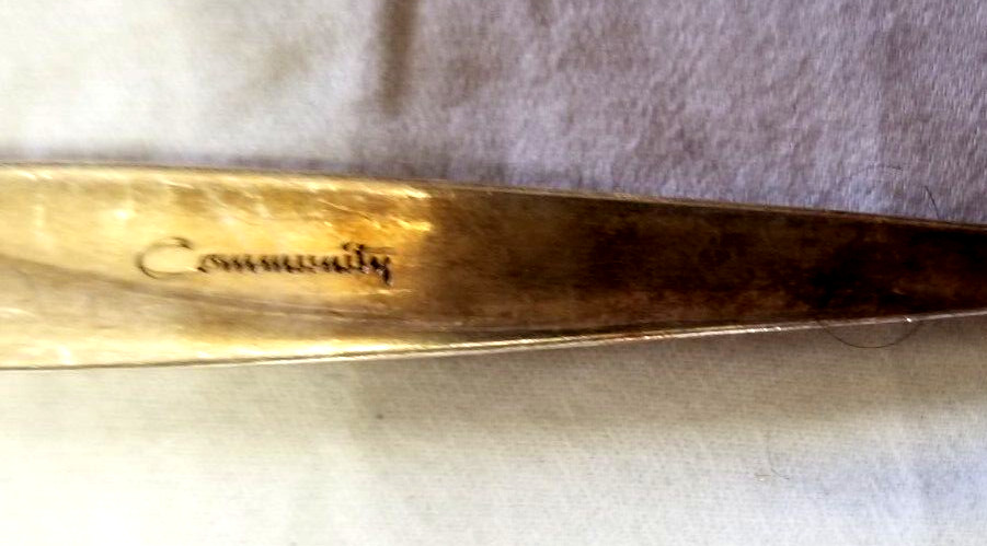 Oneida Community Flight Pattern Set of 8 Dinner Forks VTG 1963 Flatware