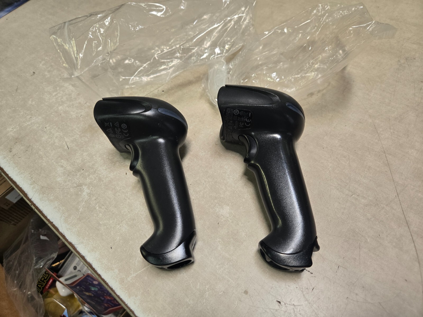 Lot of 2 used Honeywell Barcode Scanners 1950 + 1952-BF Scanners only