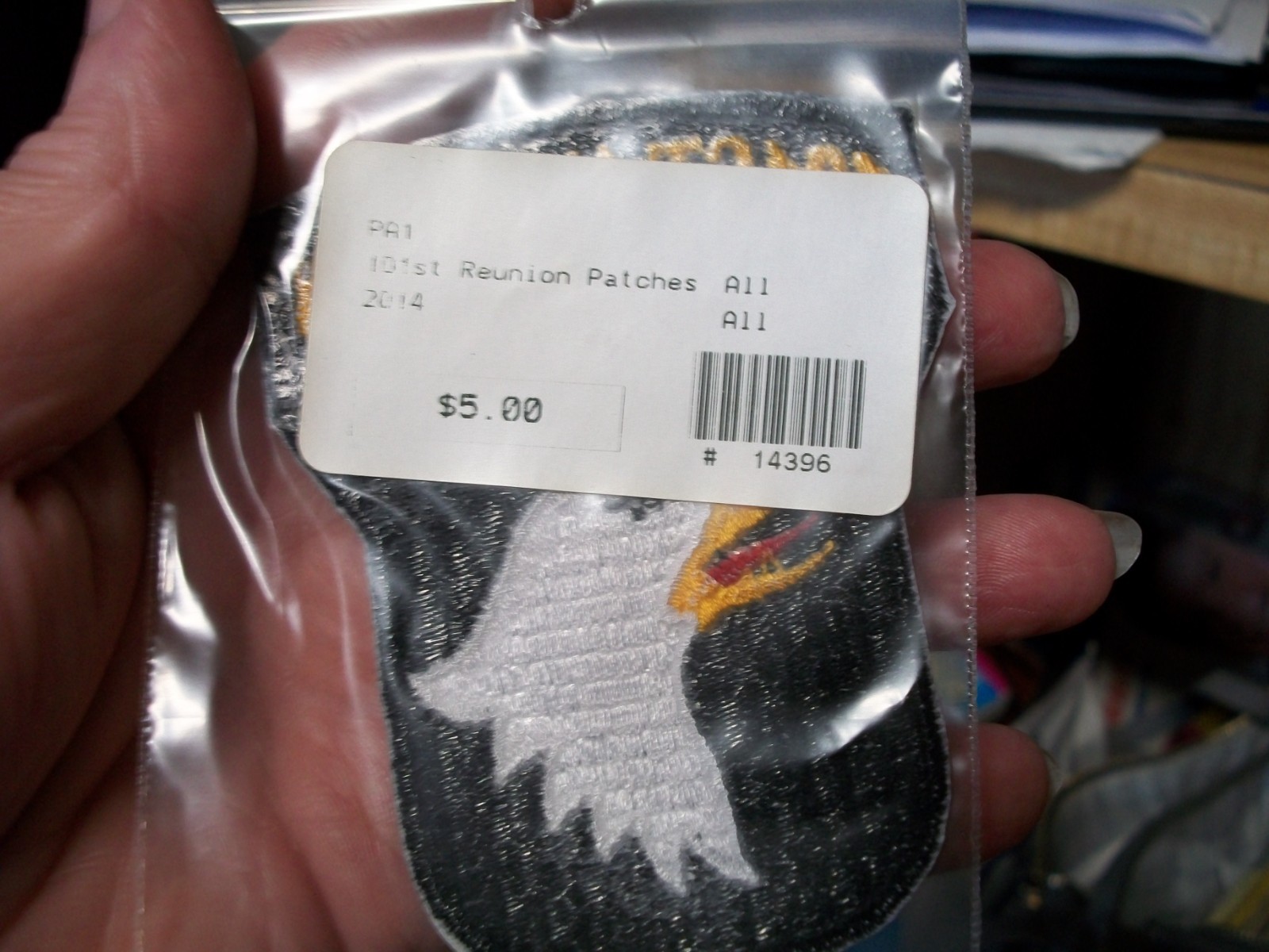 101st Aviation Reunion Patch NIP