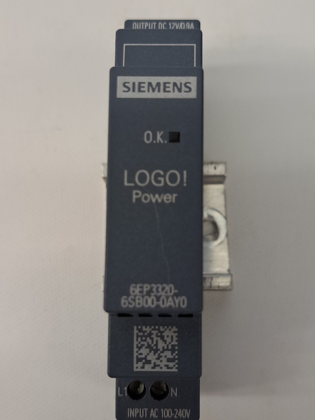 SIEMENS LOGO! POWER 6EP3320-6SB00-0AY0 PWR SUPPLY -USED