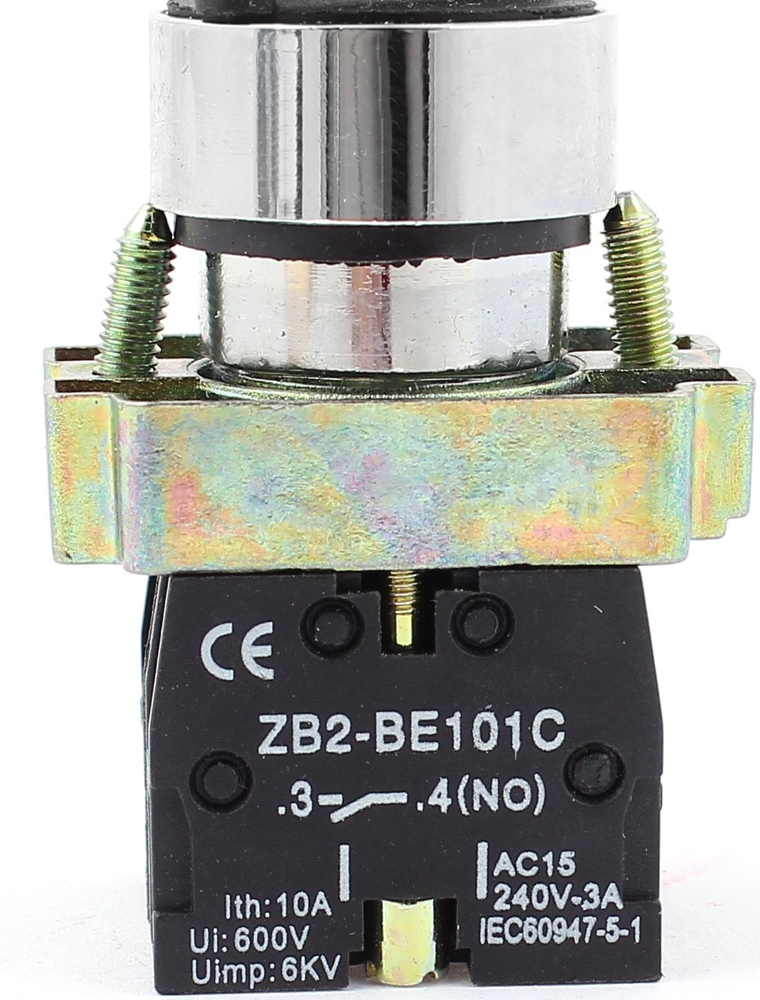 uxcell 22mm Latching 2 NO Three 3Position Rotary Selector Select Switch ZB2BE...