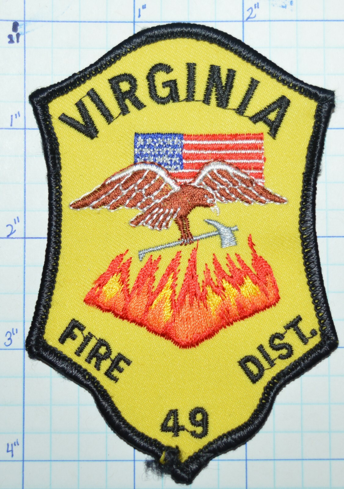 VIRGINIA FIRE DISTRICT 49 PATCH