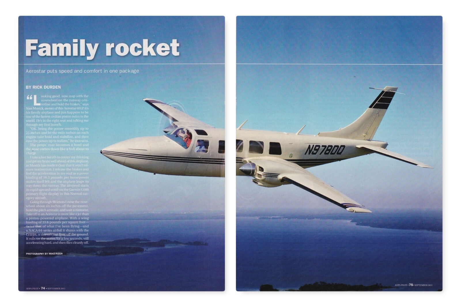 Aerostar 601P Aircraft Report 12/30/2023w