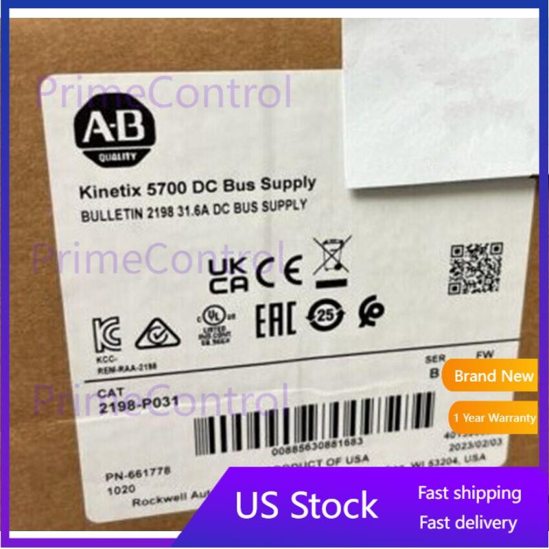 2198P031 Allen-Bradley 2198-P031 AB Factory Sealed NEW US Free Tax