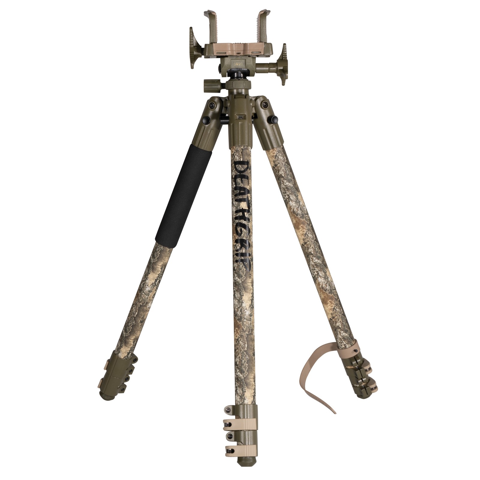 BOG DeathGrip Camo Tripod Realtree Excape Aluminum 7-59in Rifle Hunting