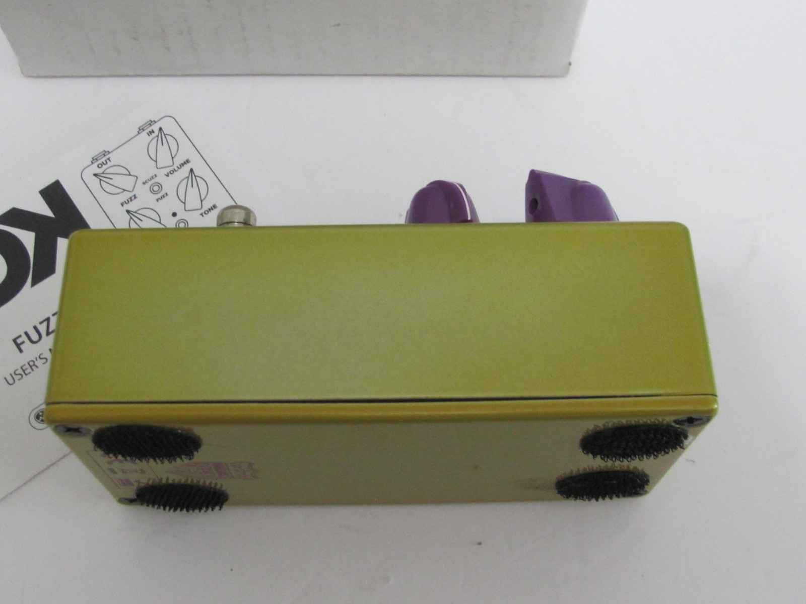 KHDK Electronics Scuzz Box Guitar foot pedal new