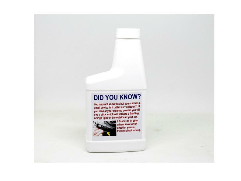 Blinker Fluid High Mileage Formula 8oz bottle, Blinker Fluid Bottle Gag Gift