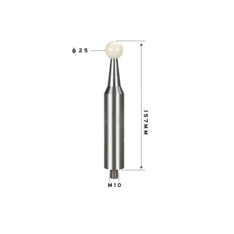 M10 Standard Reference Spheres 25mm Ceramic Ball for CMM Probe Calibration 157mm