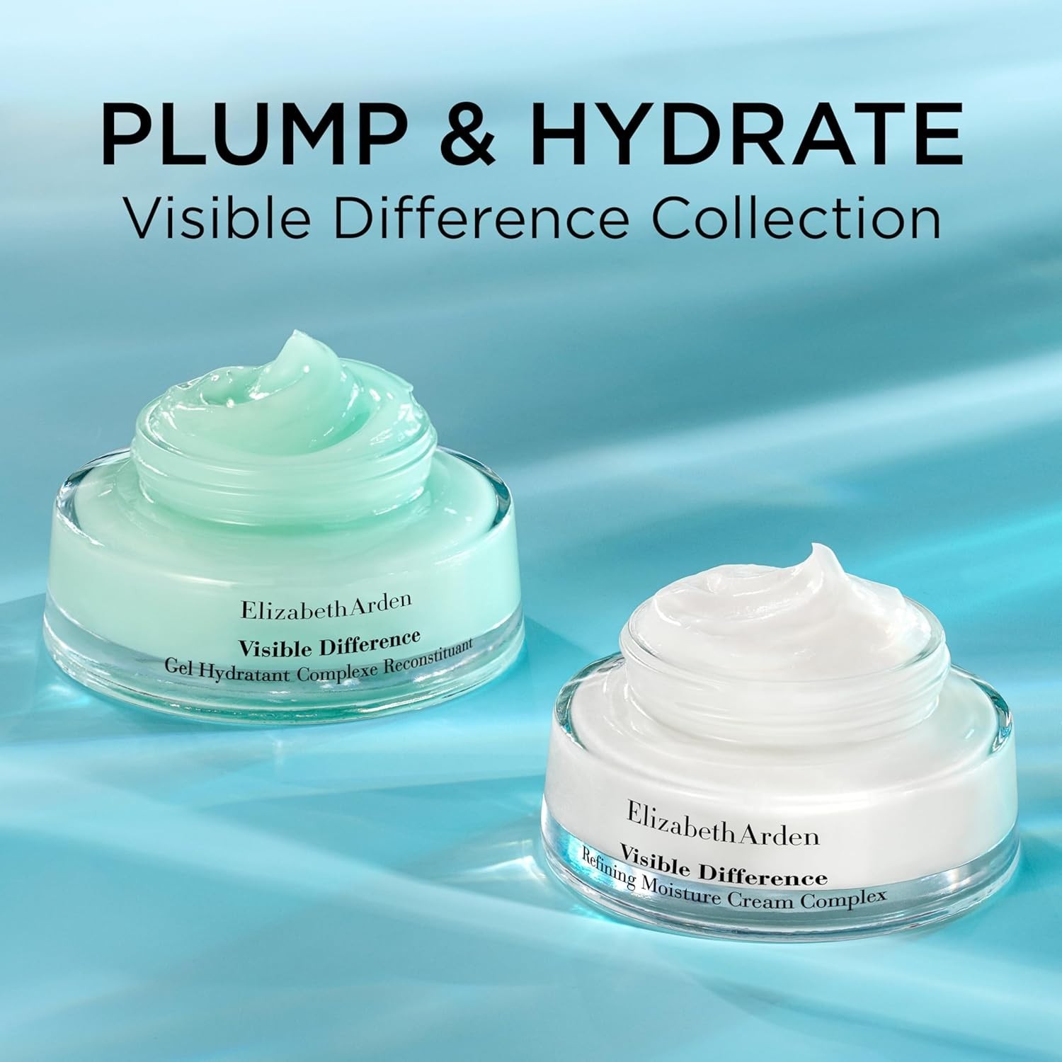 2 Pack Elizabeth Arden Visible Difference Replenishing HydraGel Complex 2.6oz