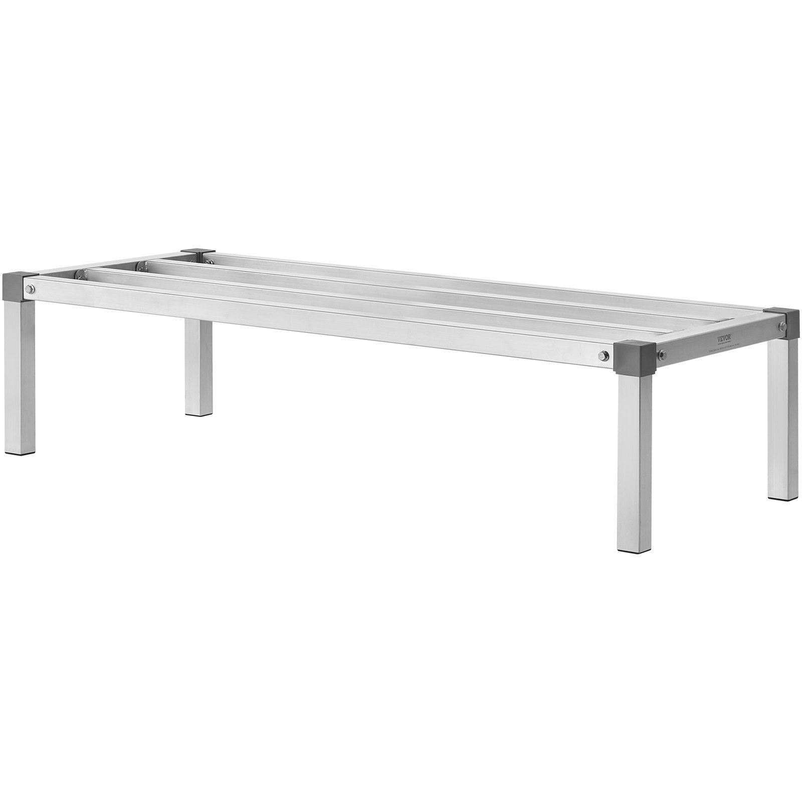 48x20x12in Aluminum Storage System 1000lb Weight Limit Tool Free Setup