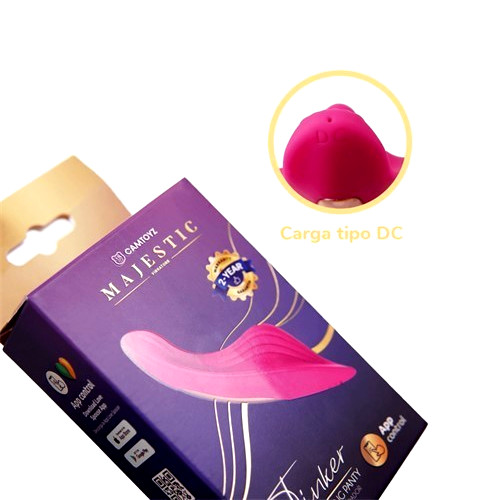 TINKER by CAMTOYZ Vibrating Women's Panty Wearable Massager Wireless APP Control
