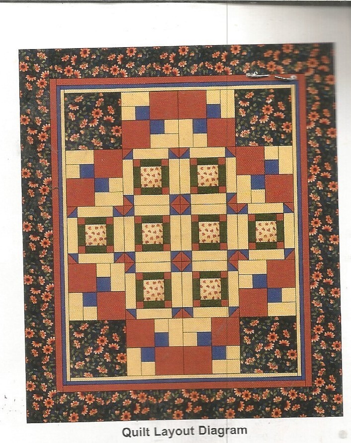 E0317 HOMESTEAD QUILT PATTERN/INSTRUCTIONS