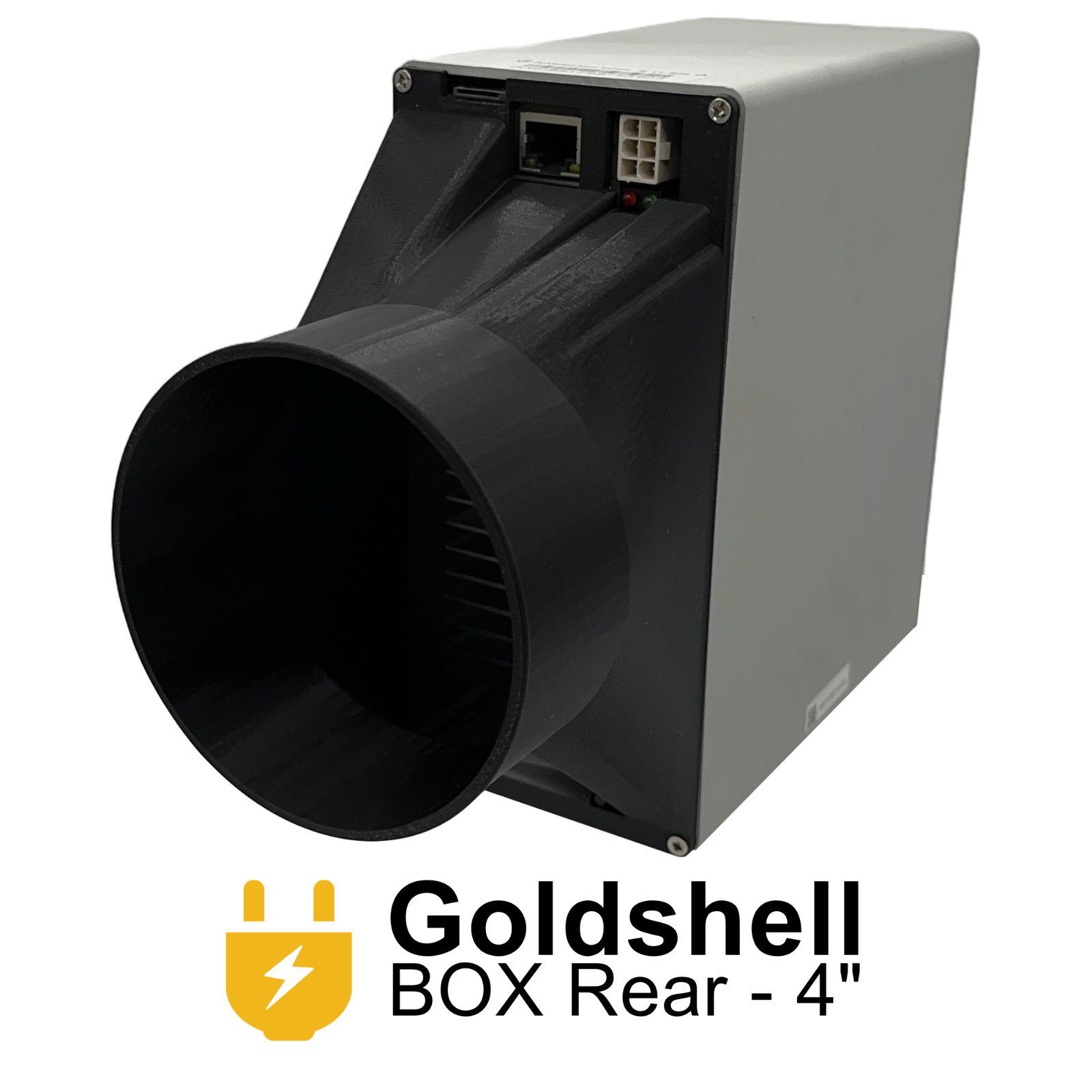 Goldshell Rear to 4 Inch - Fan Shroud Adapter ASIC Goldshell Mini-Doge BOX